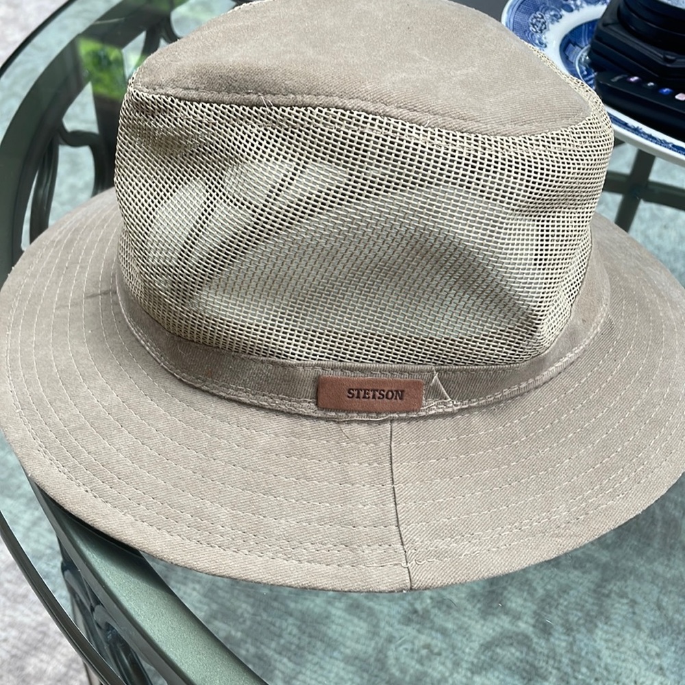 Stetson mesh hat